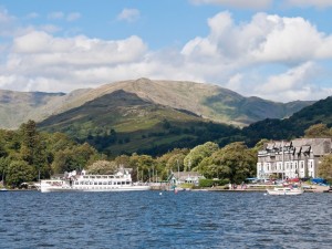 Steamer ferry at Ambleside Jetty