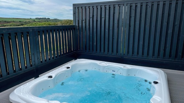 Gwel an Mor Hot Tub