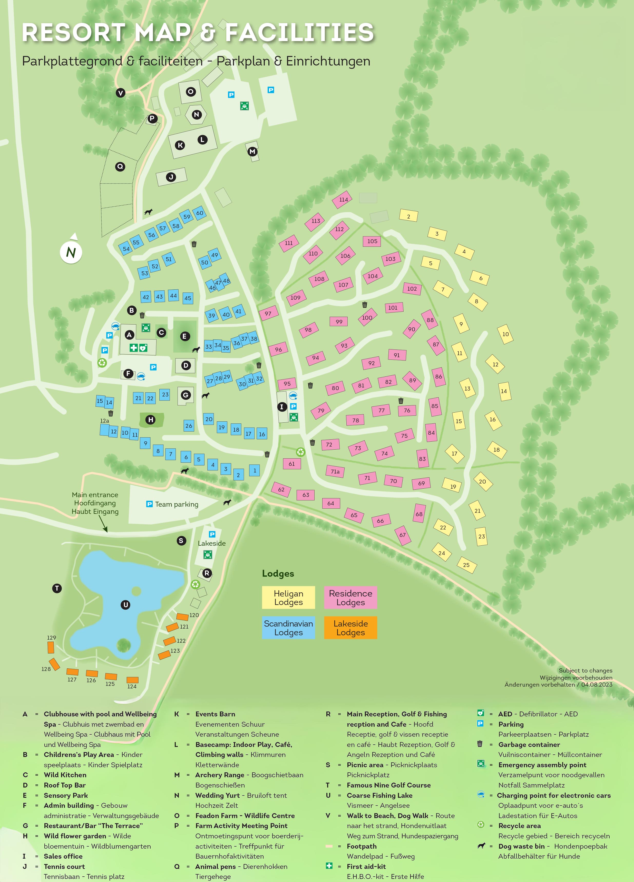 Gwel an Mor Sitemap