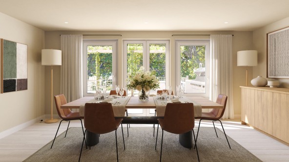 Landal Hexham Dining Room