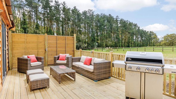 Landal Marwell Resort Decking