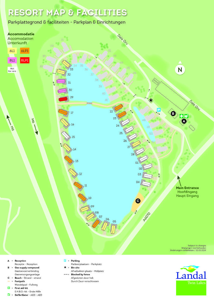 Twin Lakes Sitemap