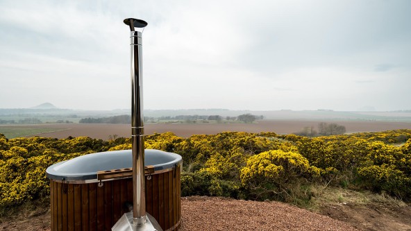 Hot Tub View Whitekirk Hill