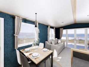 Living/Dining Room Landal Woodland Lakes