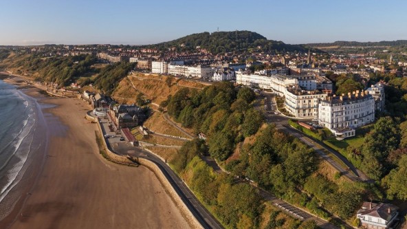 Scarborough's coastline