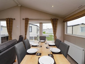 Dining area at 2 Bedroom Lodge
