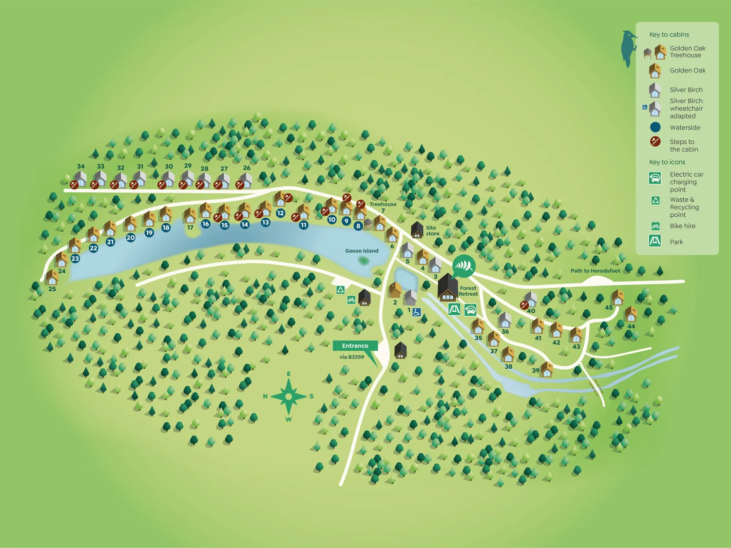 Deerpark Sitemap