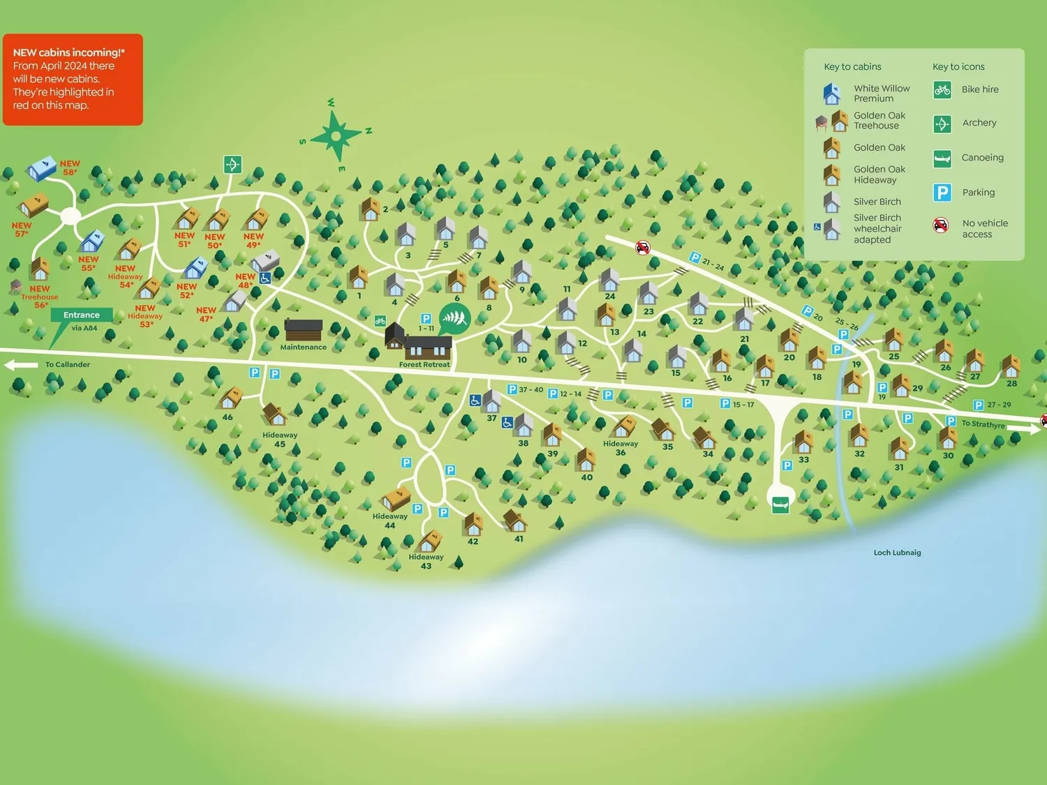 Strathyre Sitemap