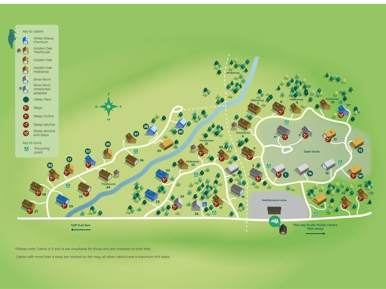 Garwnant Sitemap