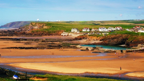 Summerleaze Beach in Bude