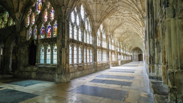 Interior Gloucester Cathedral