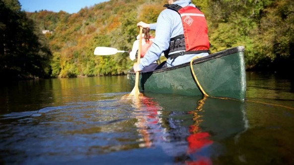 Canoeing Forest of Dean