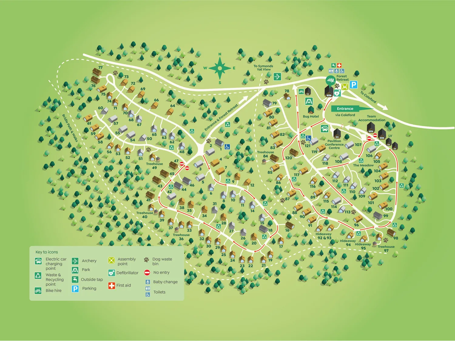 Forest of Dean Sitemap