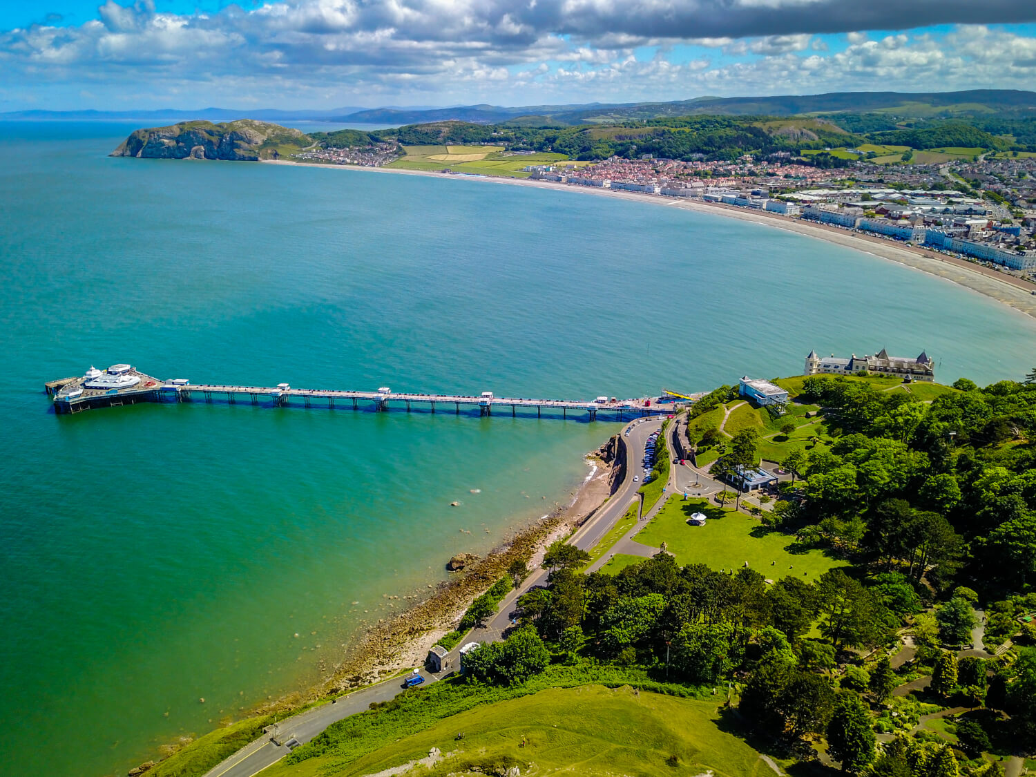 Lido Beach Holiday Park - View of Llandudno from the Great Orme