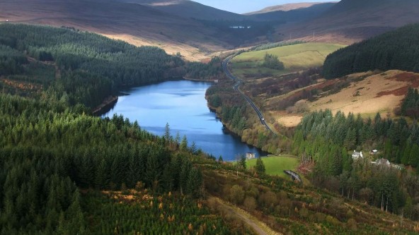 View Over Glentress