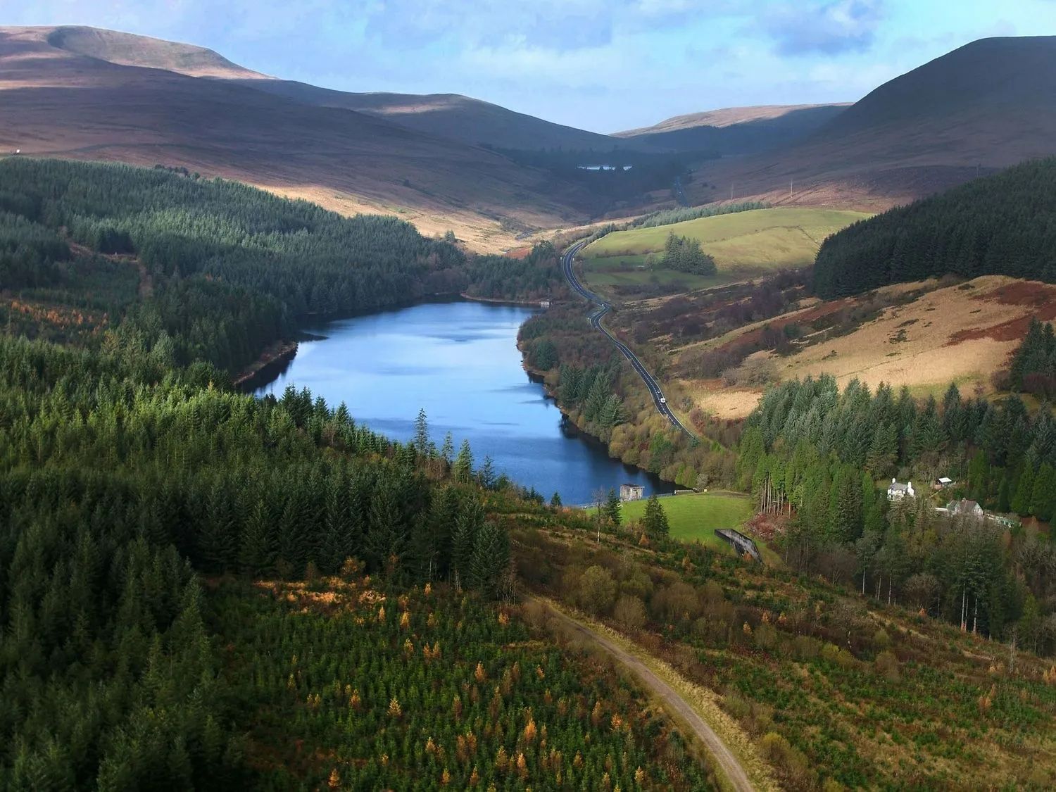 View Over Glentress