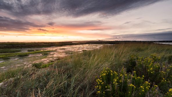 Sunset at Hayling Island