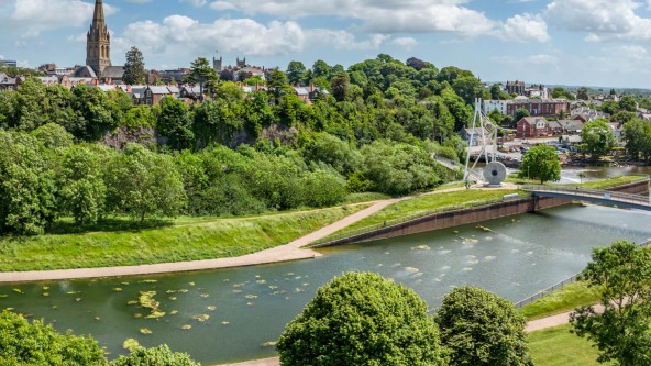 Harcombe House - Exeter & the River Exe