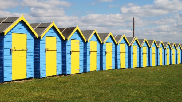 Marine Court - Beach Huts at Bognor Regis Beach