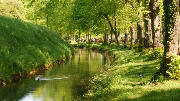 Marine Court - Stream near Arundel Castle