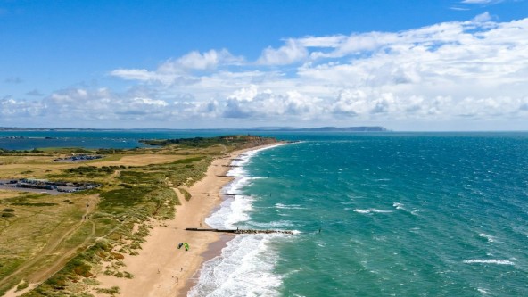 Hengistbury Head Beach