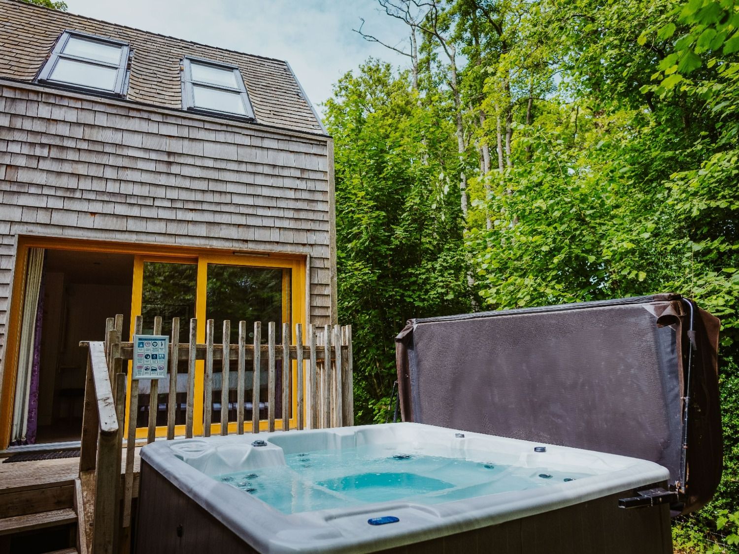 Burnbake Forest Lodge Hot Tub