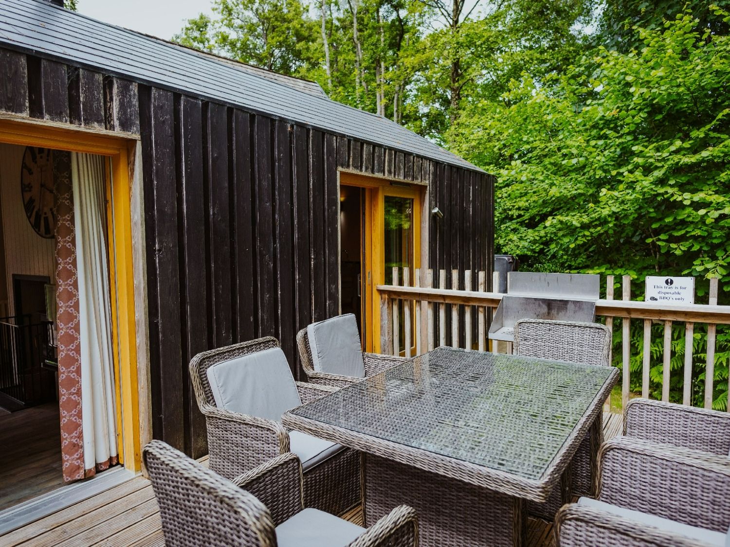 Outdoor Seating Burnbake Lodges