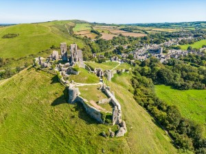 Corfe Castle Ruins