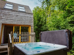 Burnbake Forest Lodge Hot Tub