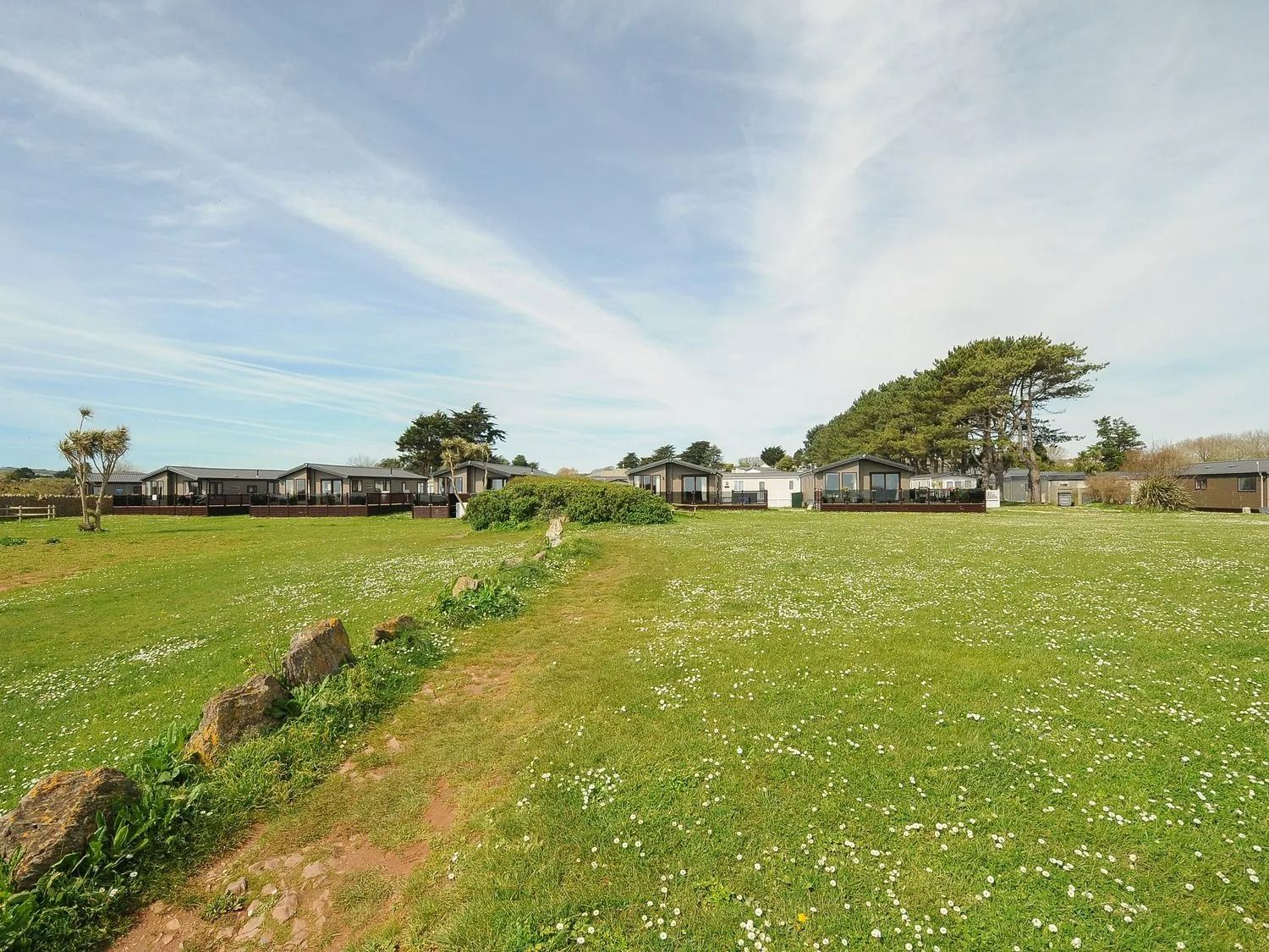 Lodges in Landscove Holiday Park