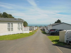 View of the Sea in Landscove Holiday Park
