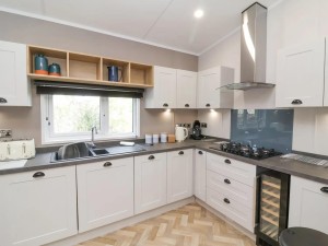 Kitchen in Manleigh Park Lodge