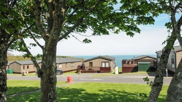 Lodges Overlooking the Sea