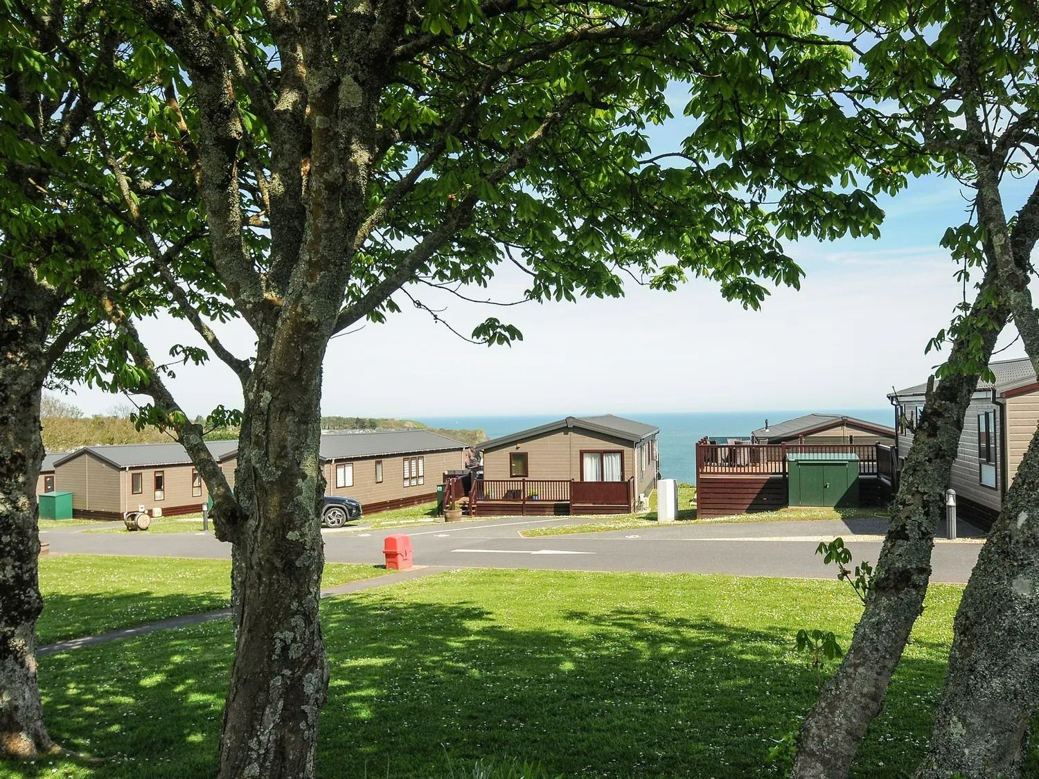 Lodges Overlooking the Sea