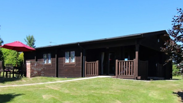 Lodge on Tregullon Holiday Park