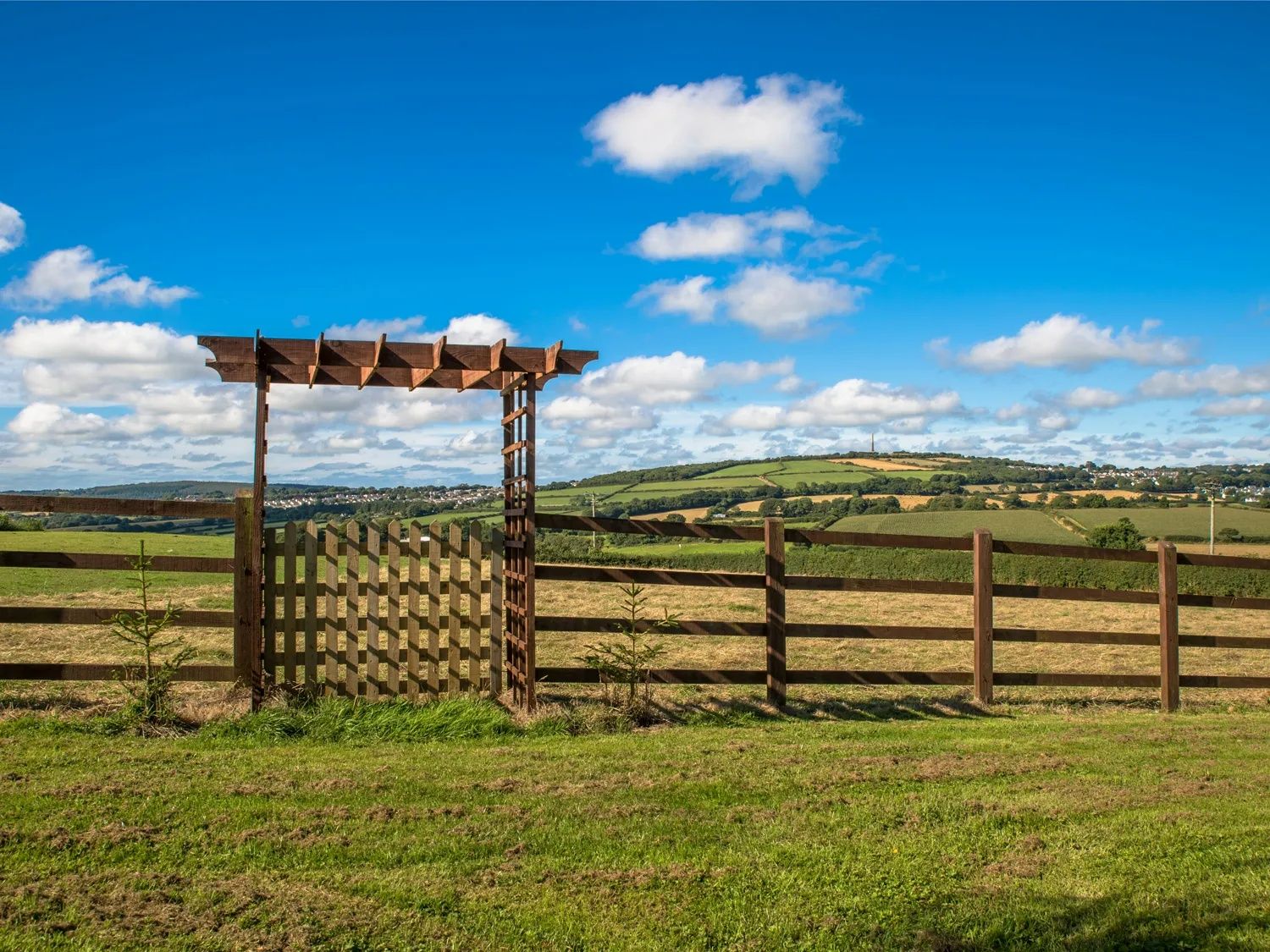 Views from Tregullon Holiday Park