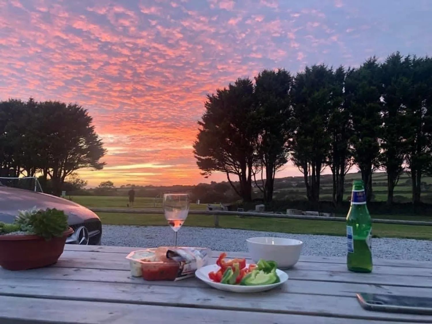 Sunset over Whealdream