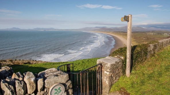 North Wales coastline