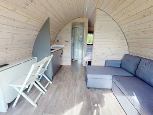 Interior of a pod