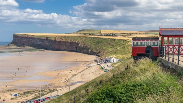 Saltburn beach