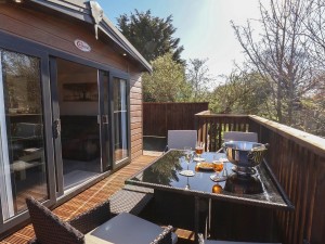 Exterior dining area