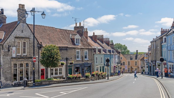 Malton town centre