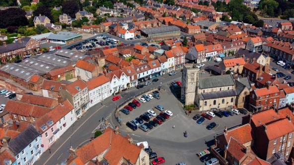 Malton town centre