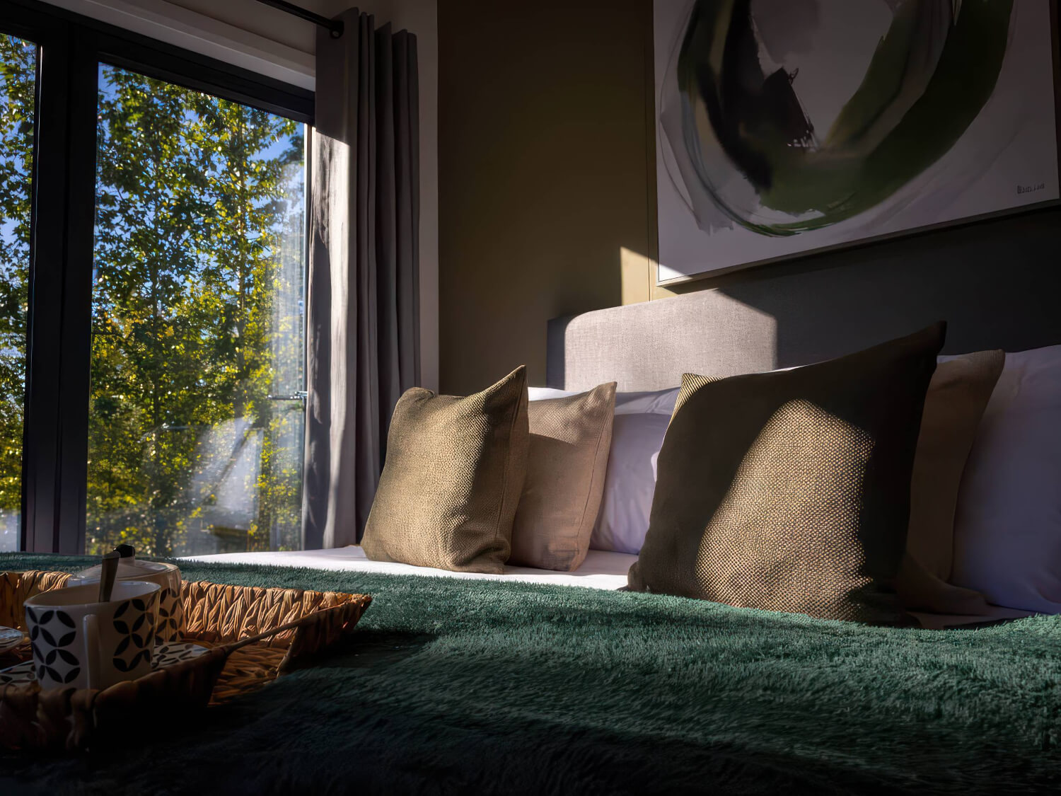 Keld Spring Lodge Retreat - Isca Lodge Master Bedroom