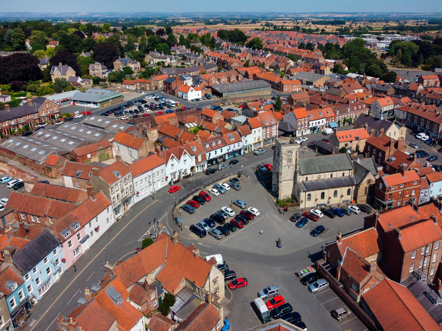 Malton town centre