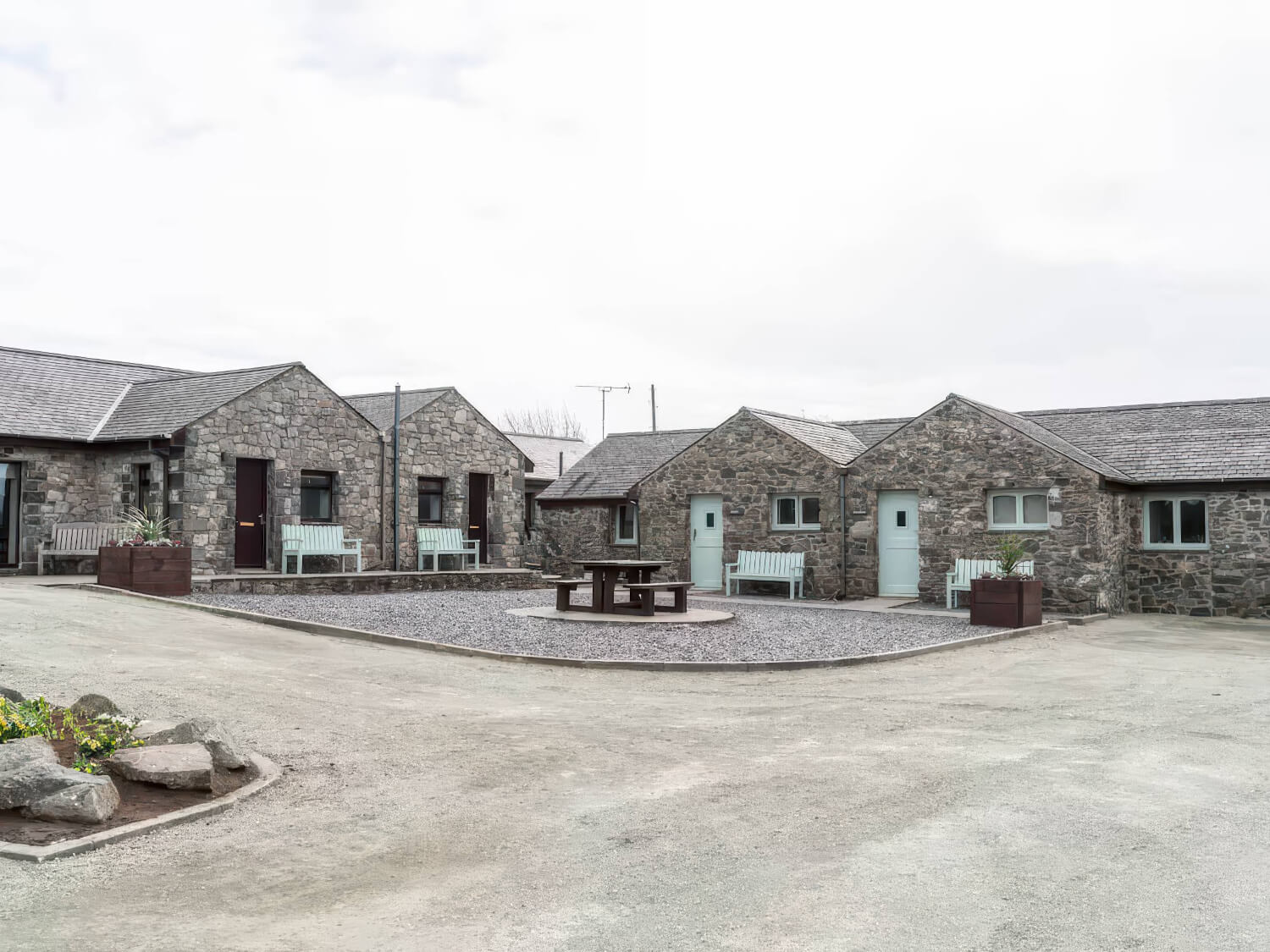 Glan Morfa Lodge Retreat Main Park