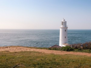 Trevose Head white Lighthouse