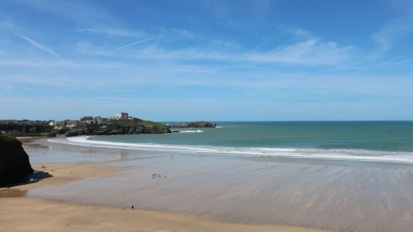 Cornish beach