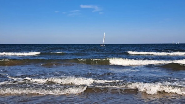 Bridlington seaside setting