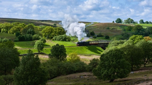 North York Moors steam train